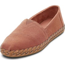 TOMS 여성 알파가타 가죽 랩 슬립온