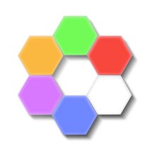 스마트 퀀텀 패널 LED 핵사곤 무드등 센서 육각 조명, 4매입칠색리모컨 터치 디럭스 에디션