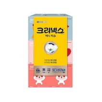 크리넥스 미니 카카오 1/2 티슈, 6개입, 4개