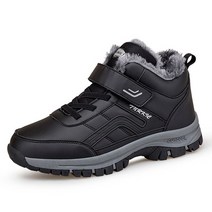 스노우보드 부츠 기모안감 보드화 Waterproof Winter Boots for Men Plush Warm Women Snow Work Hiking Shoes Non-slip S, [07] 41, [02] Dark grey