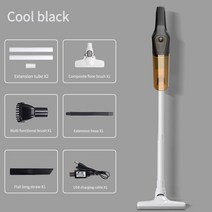 소파 매트 침구 청소기 원룸 핸디 청소기 휴대 차량 무선 진공 청소기 핸드 흡입 전원 가정 다기능 먼지 제, 02 black