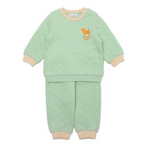 [블루독 베이비]MN SOFT퀼팅상하복ch(42C7067208) 22 FW 상하복 백일돌선물 외출복 정장 상하복 활동복
