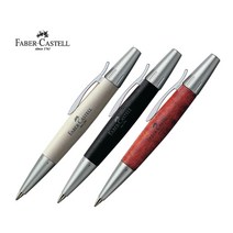 파버카스텔 이모션 금속 우드 트위스트 볼펜 3colors, 브라운