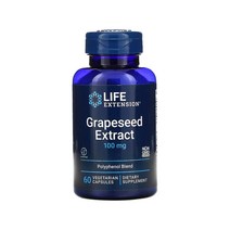 라이프익스텐션 그레이프씨드 익스트랙트 100mg 60캡슐
