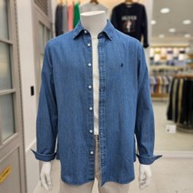 올젠 데님 솔리드 캐쥬얼셔츠(ZOD5WC1306BL) 158861
