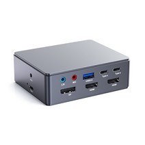 스팀덱 독 steam deck 게임기 노트북 컴퓨터 책상 액세서리 허브 usb c 썬더볼트 스테이션 hd 스팀 데크 satechi 도킹, CHINA, GRAY