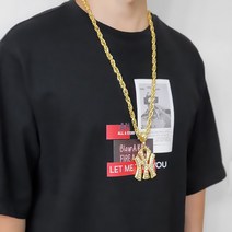 [골드러쉬] N-154 힙합목걸이 남자 펜던트 패션 목걸이