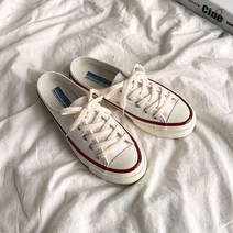 곤팩토리 커플슈즈 캔버스단화 뮬스니커즈 블로퍼 여름단화 운동화슬리퍼