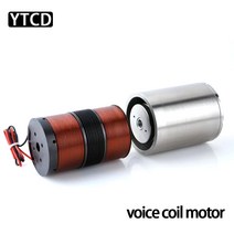 소형모터 초소형 보이스 코일 모터 리니어 빅 스트로크 최대 4-45mm 2N ~ 700N Monophasic 원통형 스프링, 10 Thrust14N-Stroke8mm