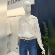 나이스크랍 나이스클랍 포켓자수 스트링 블라우스(A233PWB712)LE