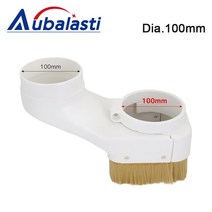 이동식 산업용 집진기 먼지 흡입기 목공 소형 사이클론 CNC 라우터 먼지 슈 너트 70/75/80/85/90/100mm 더, 06 100mm