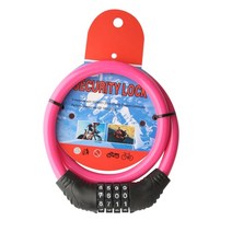 자전거관절락 자전거자물쇠 자전거열쇠 자전거 잠금 도난 방지 mtb 도로 자전거 스틸, 스타일2 핑크