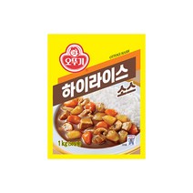 오뚜기 하이라이스 1kg x 10봉 1박스 과립형 업소용 대용량 분말, 10개