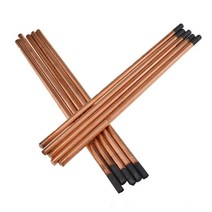 공기 탄소 아크 가우 징 막대 5 개 4-12mm DC 건 용접 도구 액세서리 원형 흑연 전극, 05 8mm_01 5pcs
