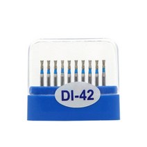 DI SO SR 시리즈 치과 다이아몬드 그라인딩 버 드릴 비트 고속 연삭 도구 그라인더 100 개/상자, DI-42