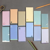 아트박스/글입다 문학 떡메모지 6개 묶음 세트(A set / B set), A Set