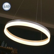 기타 바보사랑[아벨조명](AB)FL LED화이트링펜던트40W(600파이)인테리어 조명