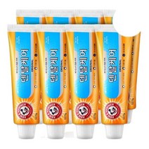 암앤해머 베이킹소다 치약 오리지날 8개, 3.암앤해머 에나멜케어 치약 121g 8개