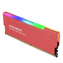 램쿨러 cr-d134s 5v 3pin argb ram 방열판 방열판 주소 지정 가능, 6-진한 파랑