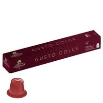 가리발디 구스토 돌체 네스프레소 호환 커피 캡슐 10캡슐 10팩 Garibaldi Gusto Dolce Nespresso coffee capsules