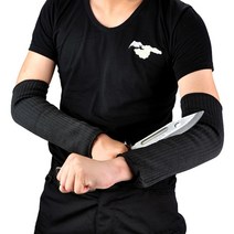 호신용 방검 토시 칼 베임 방지 안전 팔 토시, 1켤레(2p)