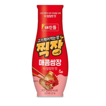 해찬들 고기 찍어 먹는 장 찍장 매콤쌈장, 4개, 300g