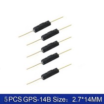 무선스위치 전기스위치 5pcs no 리드 스위치 마그네틱 스위치 214mm 평상시 열림 자기 유도 스위치 nc 평상시 닫힘 mka14103 gps-14b