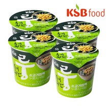 KSB 속이편한 룽 소고기미역 누룽지 국밥 52g X 4개, KSB 속이편한 룽 소고기미역 누