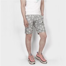 남자 여름 캐주얼룩 데일리 집앞 마실 패턴 반바지