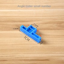 도예체험 취미 도자기 및 조각용 앵글 커팅 클레이 도구 와이어 베벨 커터 트리밍 1 개, 02 random color-S