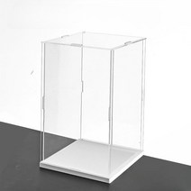 투명 아크릴박스 주문제작 커스텀 맞춤형 레고 피규어 트로피 디스플레이 진열 전시 박스, 50cm, 45cm, 40cm, 40cm