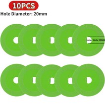 타일커팅기 타일절단기 100mm 유리 커팅 디스크 초박형 다이아몬드 톱날 세라믹 타일 옥 연마 샤프 그라인, 05 20mm 10pcs, 05 20mm 10pcs