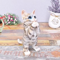 BnH 고양이 장식소품 고양이인형 DM_913_1, 단품