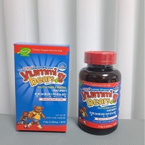 야미베어스 멀티비타민 & 미네랄 2400mg x 90꾸미 어린이 청소년 꾸미 젤리 영양제