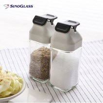 나skswint_시노글라스 원터치 양념병 블랙 80ml 2P세트 통세 양념 조미료용기 보관 보관셋♥winters, ♥iwantbee, ♥나누리겨울!