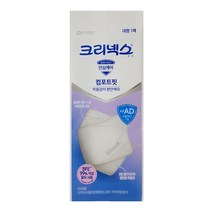 크리넥스 안심케어 컴포트핏 에어마스크 KF-AD 대형 백색 5P