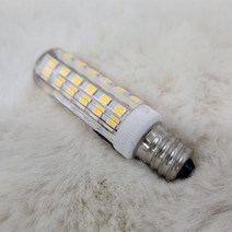 레드 KS LED E12 4W 12mm 소켓용 콘램프 콘전구 연등전구, 레드 KS LED E12 4W 주백색