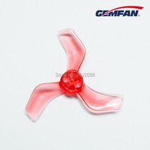 모터 4쌍 8pcs 샤프트 1mm 3-블레이드 Gemfan 1635 CCW/CW 프로펠러 중공 컵 브러시리스 모터 RC 드론 비행, 01 Through red