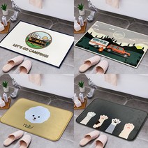 친환경 감성 욕실 매트 호텔 발매트 국내산 23종 발닦개 발깔개