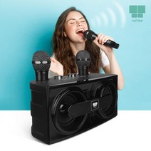 길거리 버스킹용 듀얼 무선마이크 앰프스피커 강연용 교회 성당 강사 길거리노래
