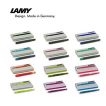 라미 LAMY 블루블랙 5개입 잉크 카트리지, 블랙블루