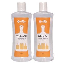 화이트오일 2개set 천연 미네랄 오일 목재용 500ml 도마 식기
