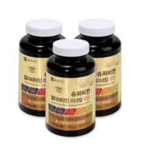 종근당건강 슈퍼비젼 멀티비타민 미네랄 로얄 1400mg 180정 3박스