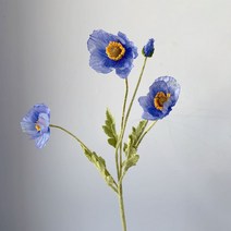 생화같은조화 실크플라워 프리미엄 양귀비 조화모음 DIY 셀프웨딩 부케만들기, 9
