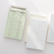 모모팝 보카 단어장 떡메모지, 크림
