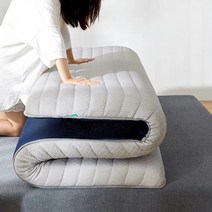 베스트 슬립 패밀리 저상 토퍼 가족 침대 매트 Uvr 천연 라텍스 리스 접이식 느린, 200x220cm 8cm, 아님-4