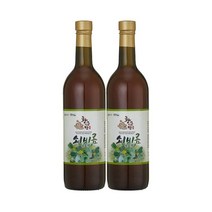 국내산 100% 쇠비름 발효액 750ml 2병 엑기스 즙 액기스 건강즙
