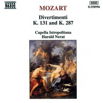 [CD] Harald Nerat 모차르트: 디베르티멘토 2번 15번 (Mozart: Divertimento K.131 K.287)