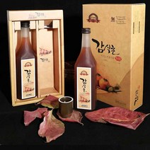 3년 숙성 발효 감식초 추석선물 세트 500mlx2병, 단품