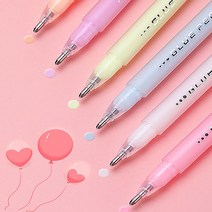 글루펜 다꾸 다꾸용품 풀펜형 파스텔 풀펜 다이어리꾸미기 접착펜 풀 글루스틱 마카롱 데코펜, 퍼플